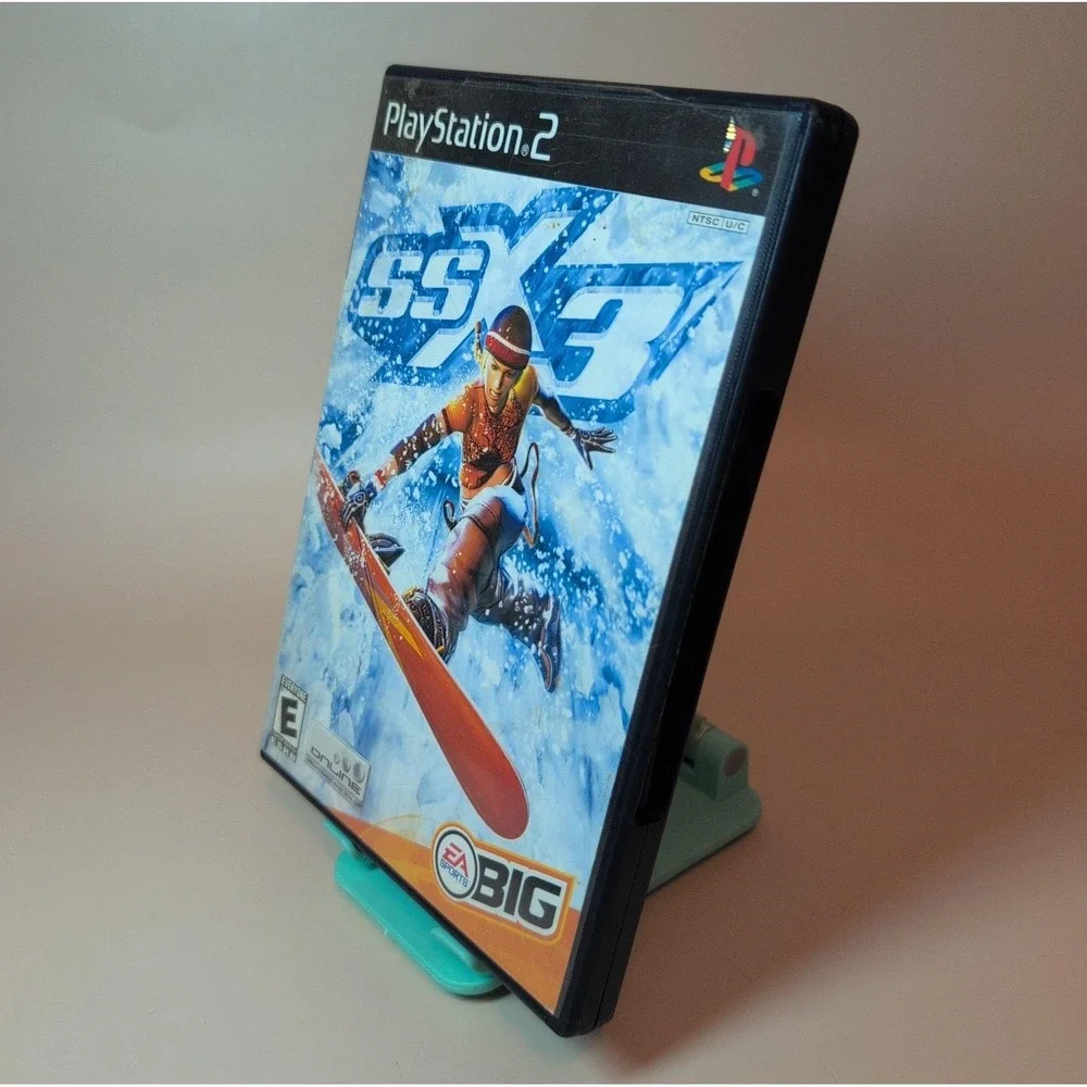 SSX 3 PlayStation 2 PS2 Black Label CIB Complete Tested Working Snowboarding